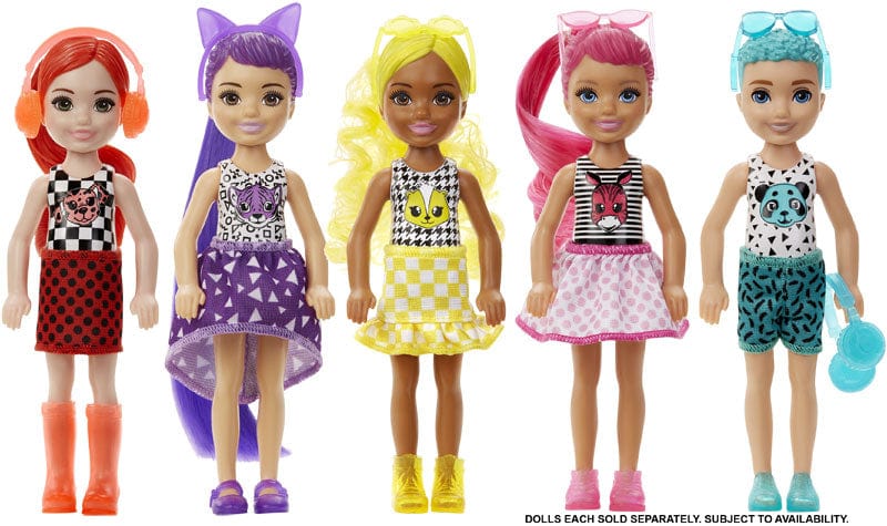 Barbie Color Reveal, Bambola Chelsea GWC60