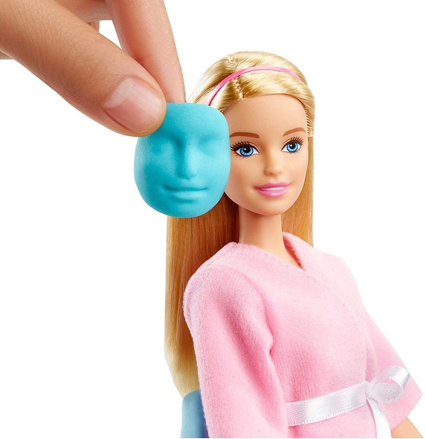 bambole Barbie alla Spa, Playset con Bambola, Cagnolino e Accessori
