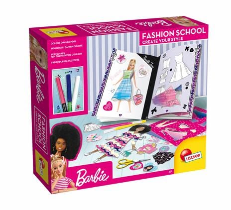 crea moda Barbie Disegna la Moda, Gioco Fashion School con Penna Magica