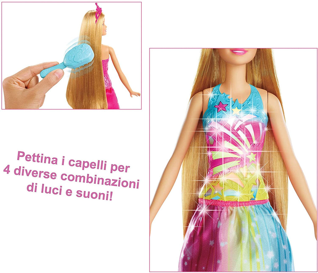 Barbie Barbie Principessa Pettina e Brilla con Capelli Biondi