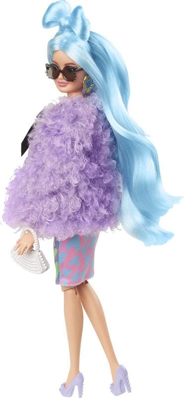 Barbie Barbie Extra dai Capelli Azzurri con Gattino e Tanti Accessori alla Moda Barbie Extra dai Capelli Azzurri con Gattino e 30 Accessori 