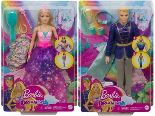 bambola Barbie e Ken Doppio Look Dreamtopia Barbie Principessa Bambola 