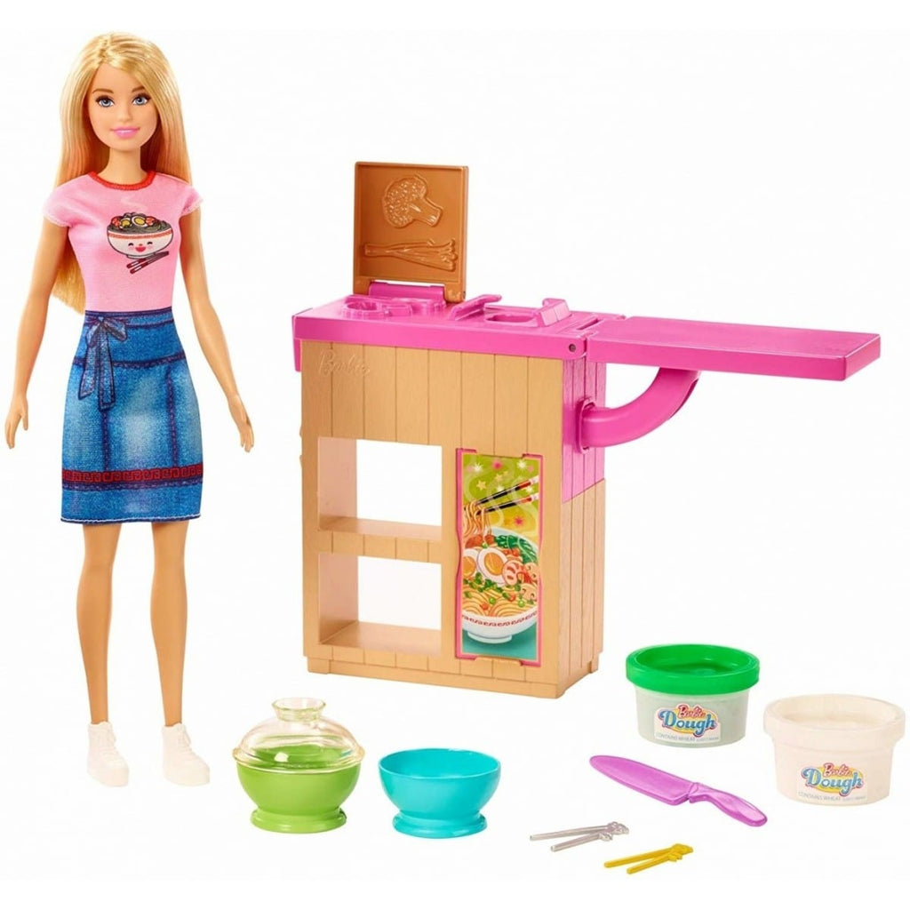 Barbie Noodle Playset con Bambola