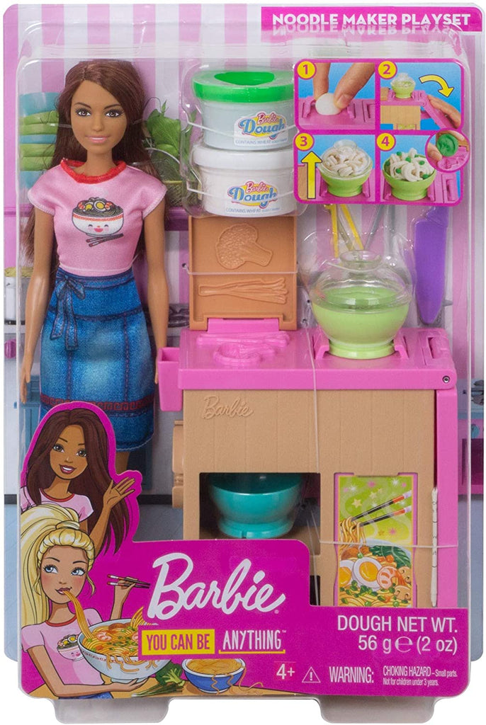 bambola Barbie Noodle Bar - Bambola Castana e Accessori Cucina Barbie National Geographic Bambola Entomologa