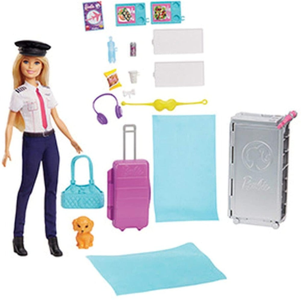 Barbie Aereo dei Sogni con Pilota, Veicolo e Bambola Pilota Inclusa - The Toys Store