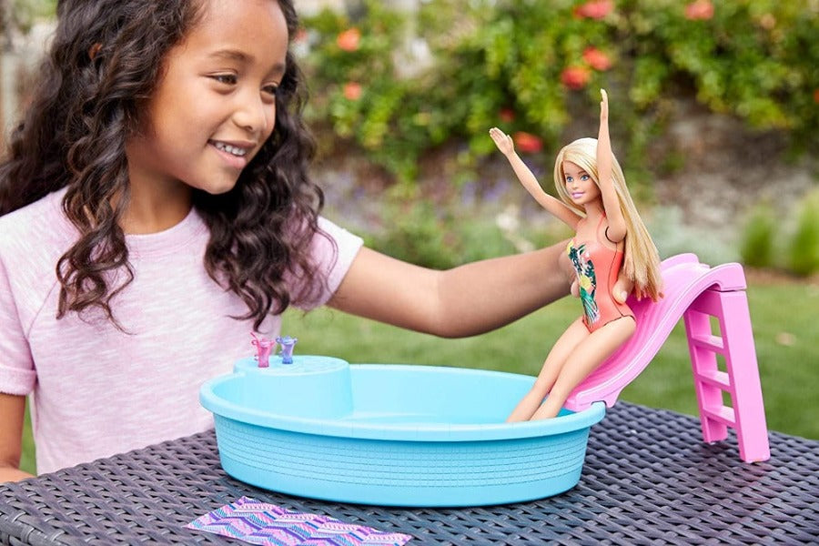 Barbie in Piscina, Bambola e Playset - The Toys Store