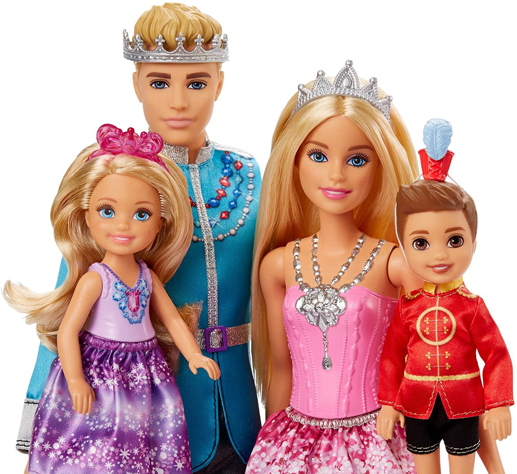 Barbie Dreamtopia Famiglia Reale 4 Personaggi inclusi - The Toys Store