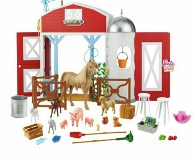 Barbie Barbie Fattoria Playset con Bambola, Sweet Orchard