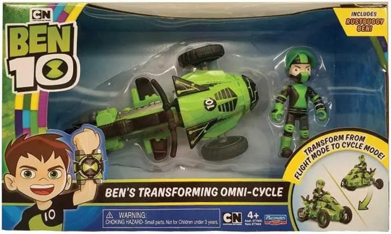 BEN 10 VEICOLO TRASFORMABILE RUSTBUGGY - The Toys Store