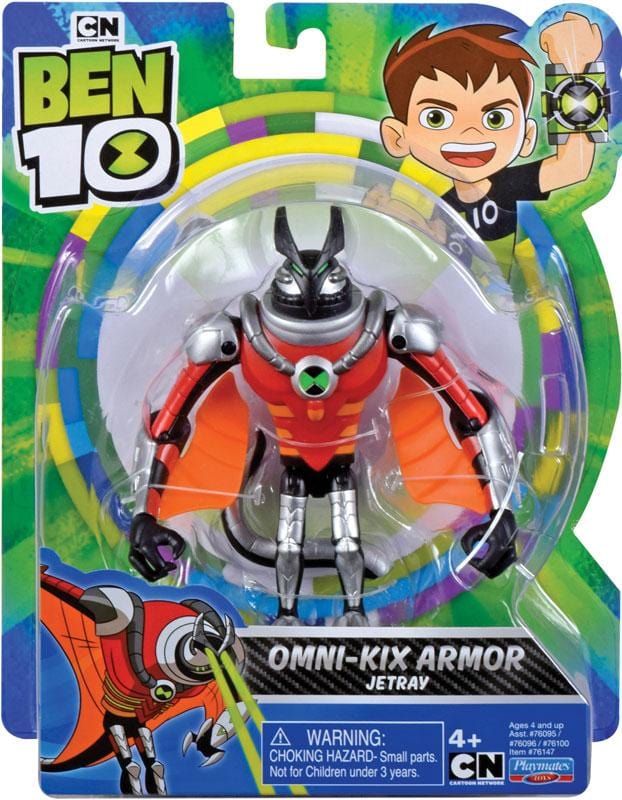 Ben 10 personaggio JETRAY - The Toys Store