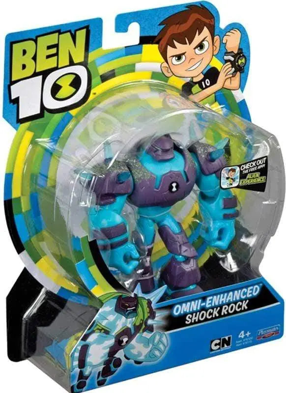 BEN 10 personaggio  SHOCK ROCK (Nuovo DNA Energia Aliena) - The Toys Store