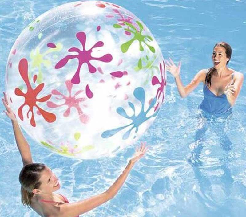 Intex 59065 Pallone Gonfiabile Da Spiaggia Gigante Gioco Bimbi Mare 107 Cm 59065 Jumbo 84159115 - Foto 6