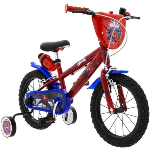Bicicletta Bambino 14 pollici Spiderman, Età 4-6 Anni – The Toys Store