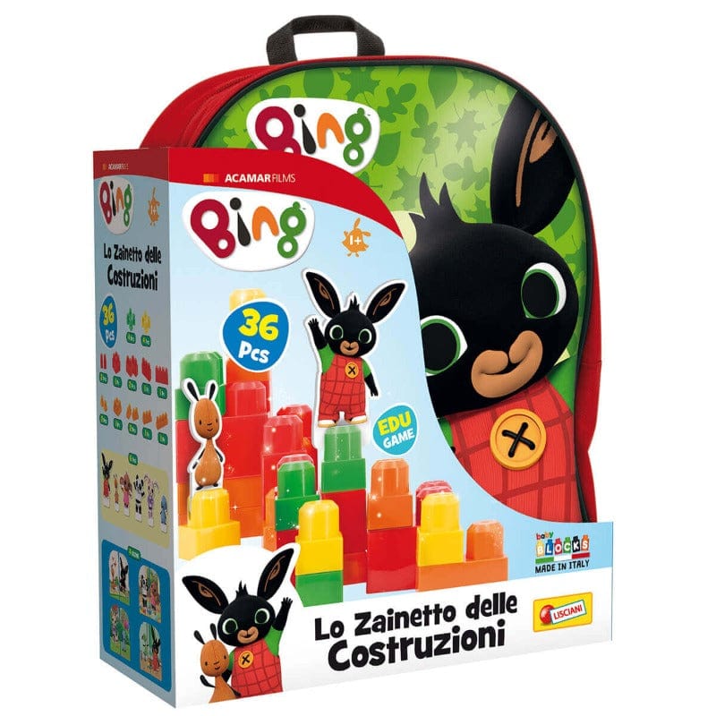 Costruzioni Bing Zainetto con Costruzioni Baby +24 Mesi