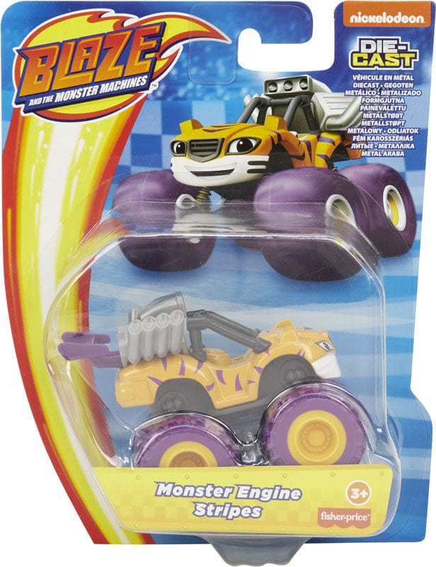 macchinine Blaze Monster Truck in Metallo Assortiti