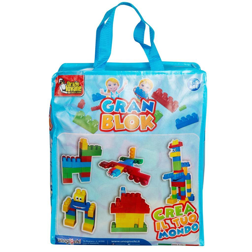 Sacca Blocchi per Costruzioni 70pz - The Toys Store