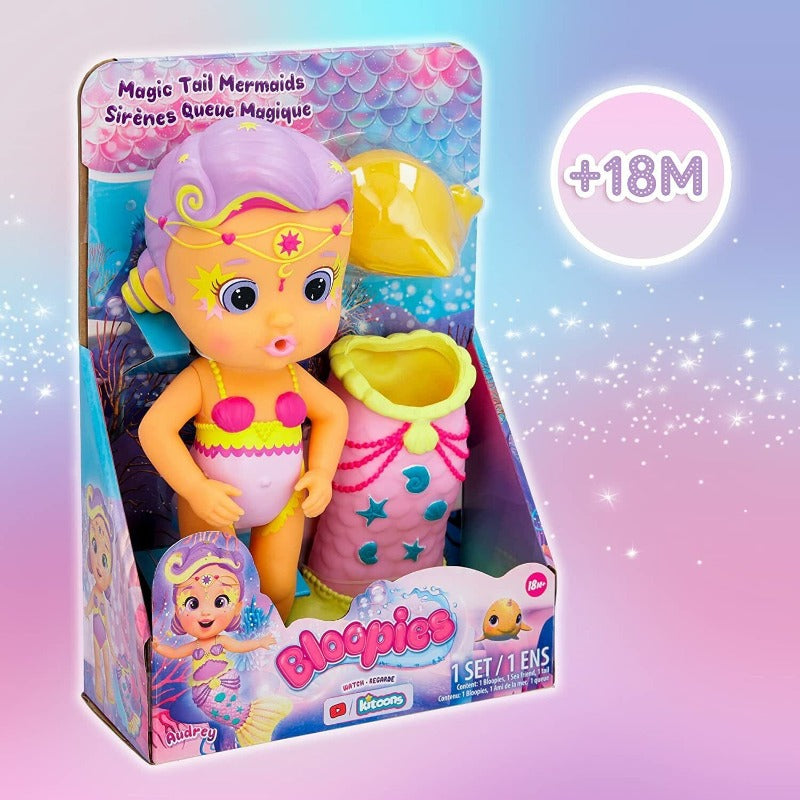 Bambole Bloopies Sirene Magiche Code 2 in 1