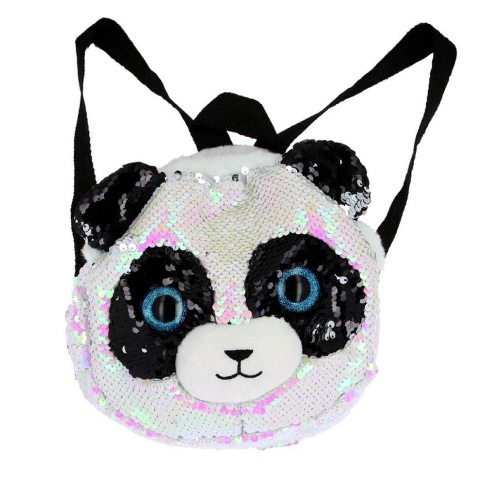 peluche Borsetta Panda con Paillettes