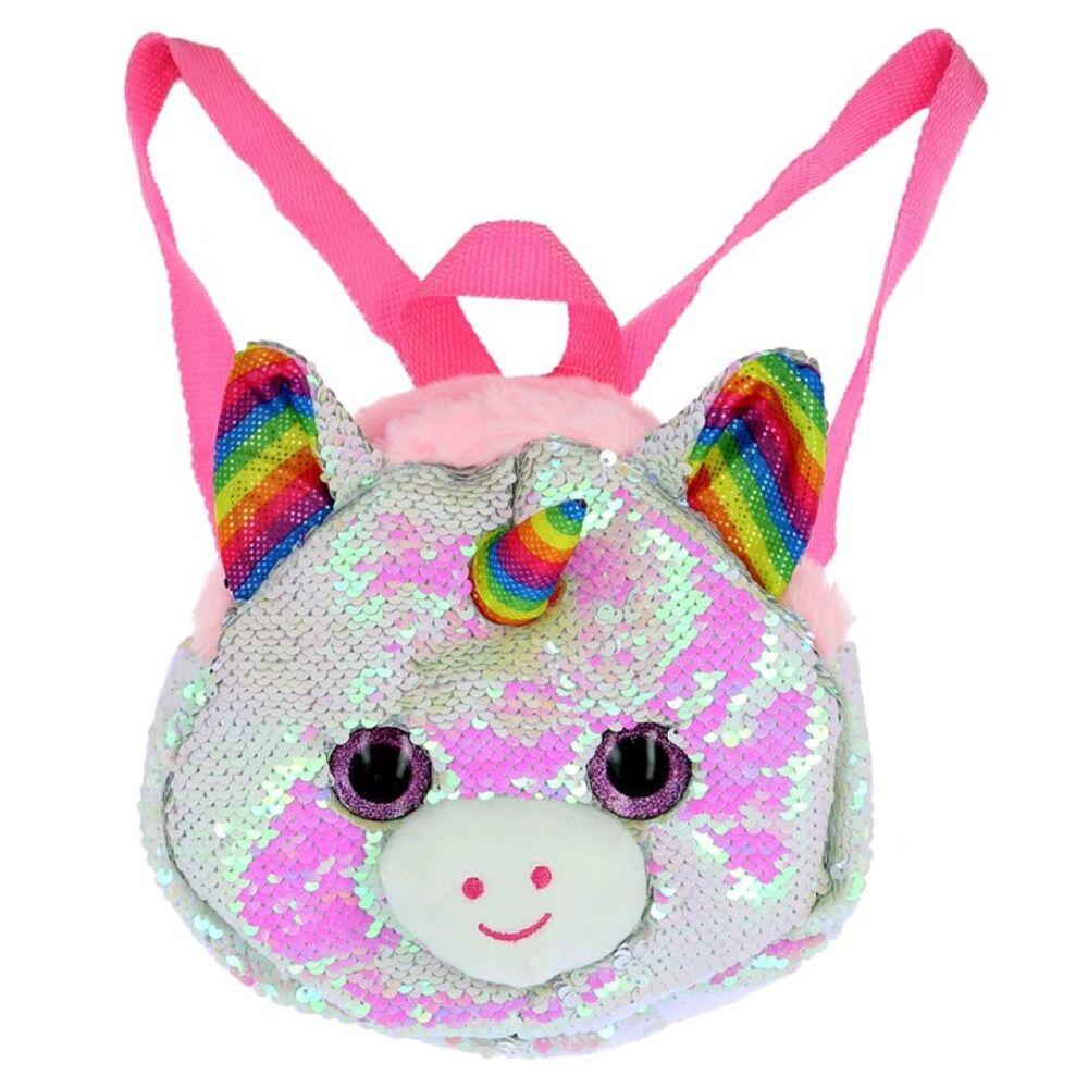 peluche Borsetta Unicorno con Paillettes