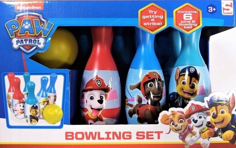 Giocattoli bowling Paw Patrol Bowling per Bambini