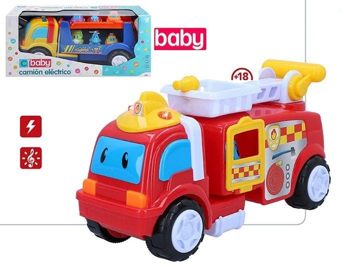Camion dei Pompieri con Luci e Suoni +18Mesi - The Toys Store