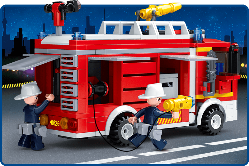 Camion dei Pompieri da Costruire