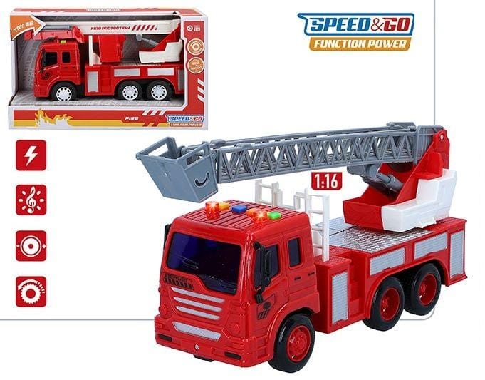 Camion dei Vigili del Fuoco - Giocattolo Luci e Suoni - The Toys Store