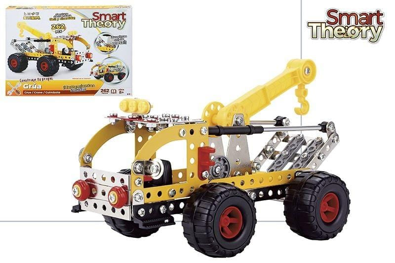 Costruzioni in Metallo Camion con Gru 262 pezzi - The Toys Store