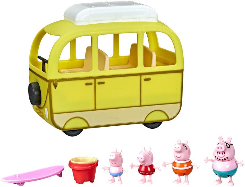 Peppa Pig Il Camper di Peppa Pig al Mare - Hasbro Camper di Peppa Pig | Giocattoli di Peppa | The Toys Store