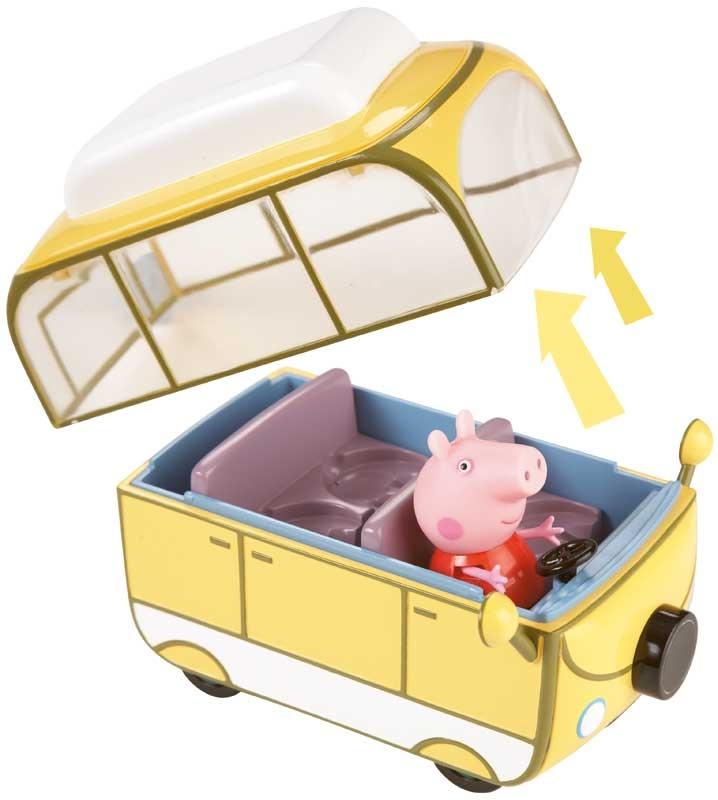 Peppa Pig Veicolo con Personaggio, Camper Giallo - The Toys Store