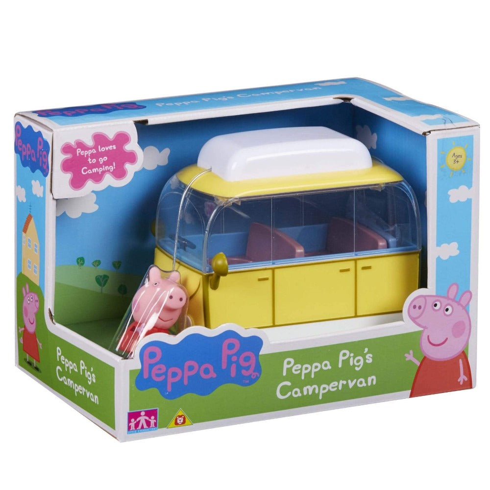 Peppa Pig Veicolo con Personaggio, Camper Giallo - The Toys Store