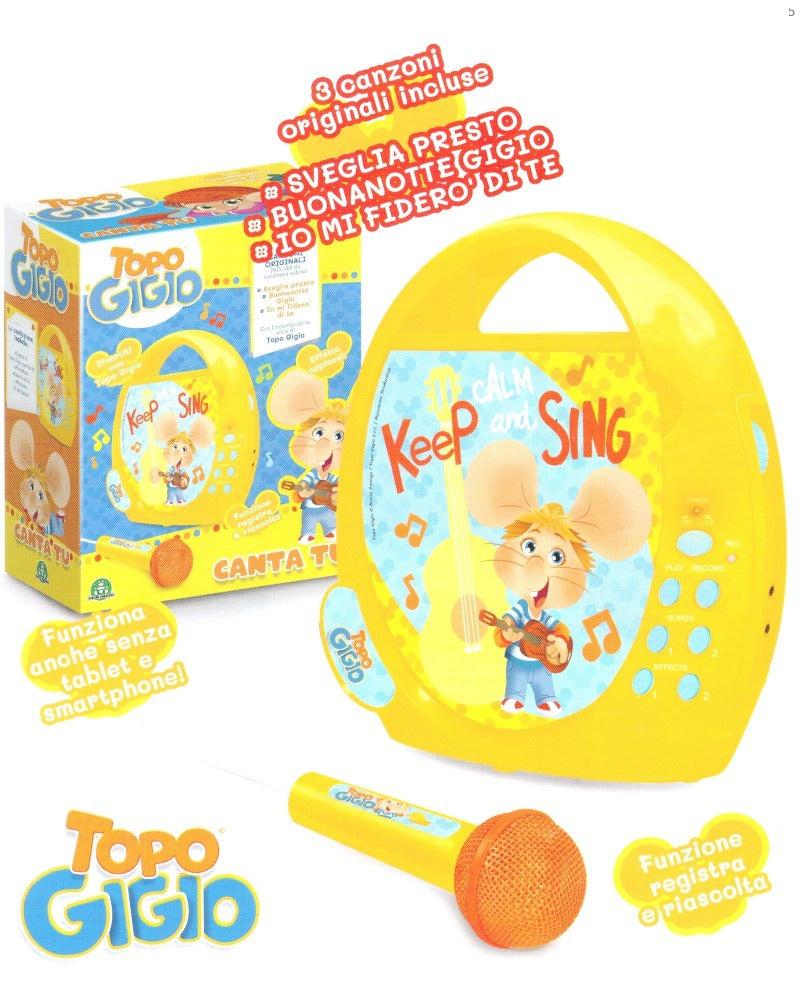 Canta Tu di Topo Gigio - The Toys Store