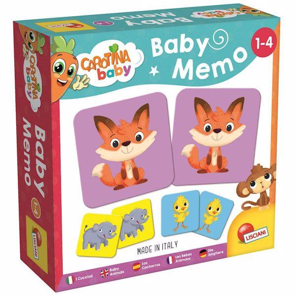 Carotina Baby Memo Animali e Cuccioli - The Toys Store