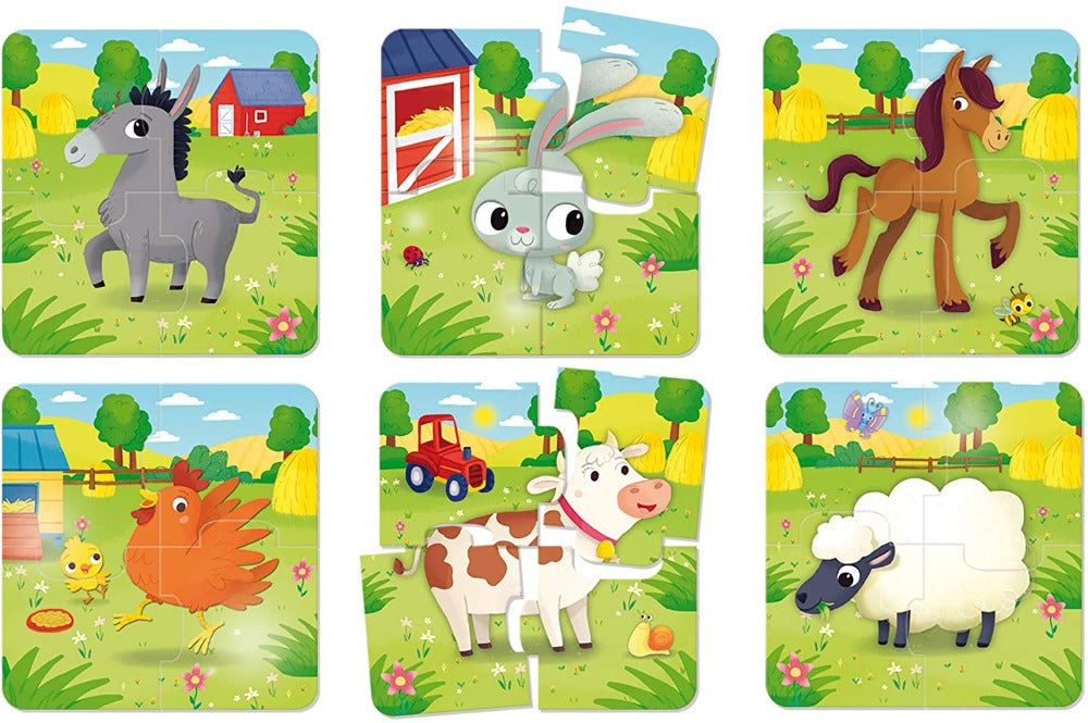 Carotina Baby Puzzle La Fattoria - The Toys Store