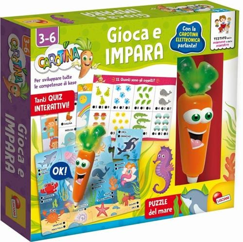 Giocattoli Prescolari Carotina Penna Parlante Bimbo Basic, Lisciani Giochi