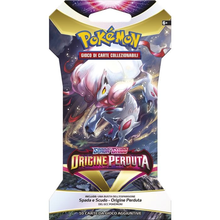 pokemon Pokemon Spada e Scudo Origine Perduta, Busta da 10 Carte in assortimento