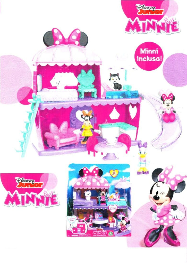 Casa di Minnie 2 piani con Scivolo - The Toys Store
