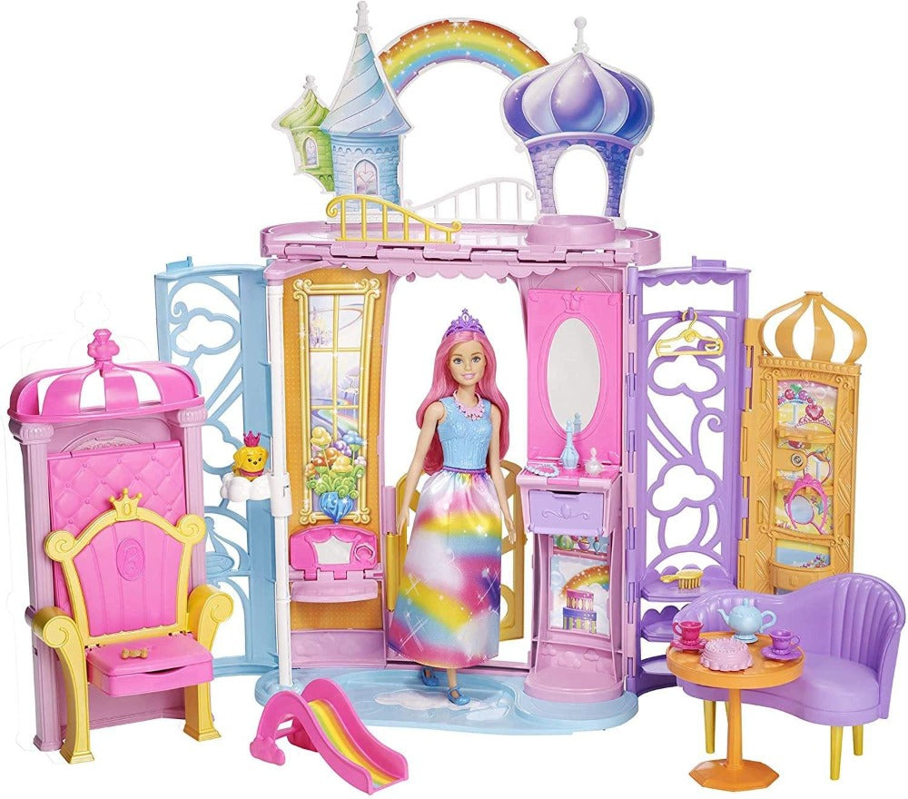 Barbie Castello Dreamtopia della Baia dell'Arcobaleno, Bambola e Accessori inclusi - The Toys Store