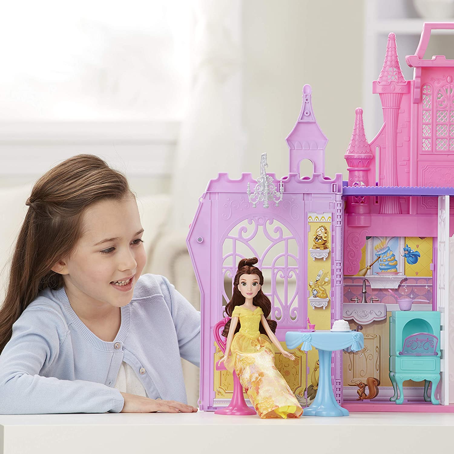 Disney Mattel CLK40 - Set da Gioco delle Principesse Castello 2 in 1 :  : Giochi e giocattoli