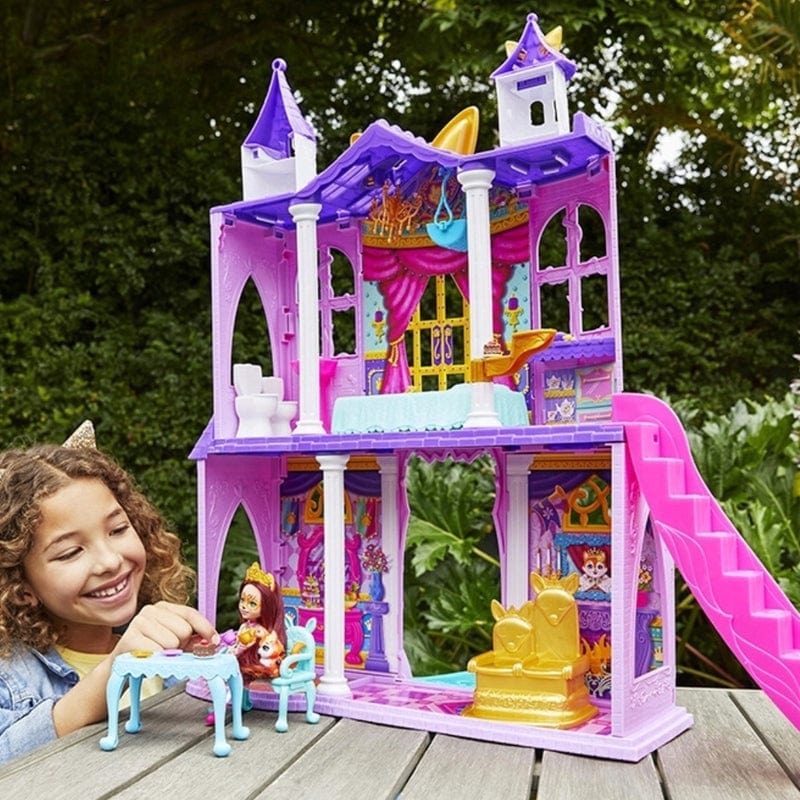 Casa delle Bambole Enchantimals Castello del Ballo, playset con Bambola e Accessori