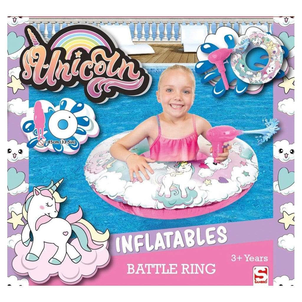 Salvagente Bambini con Pistola Acqua | Squalo o Sirena - The Toys Store