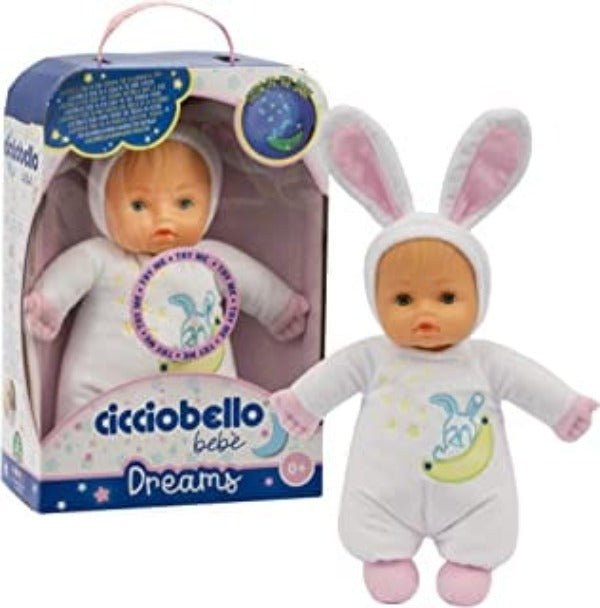 Cicciobello Bebe Dreams Bambola Carillon Bambolotto con Melodie Ninna Nanna