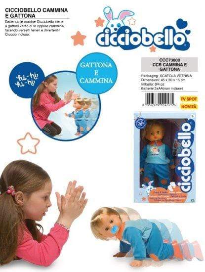Cicciobello Cammina e Gattona - Bambolotto CCB73000 - The Toys Store