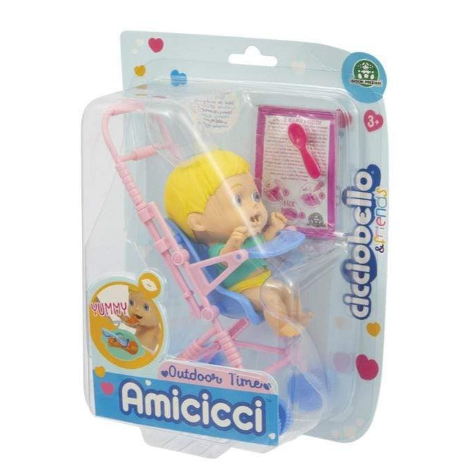 Cicciobello Amicicci con Passeggino - The Toys Store