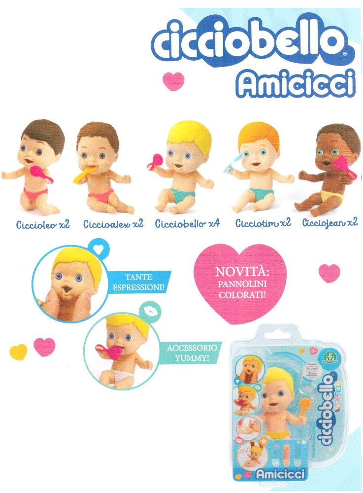 Cicciobello Amicicci Pannolini Colorati - The Toys Store