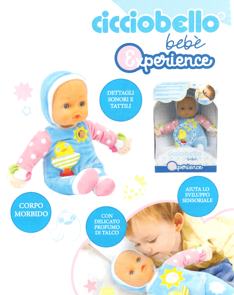 Cicciobello Bebè Experience - Bambola da 0Mesi - The Toys Store