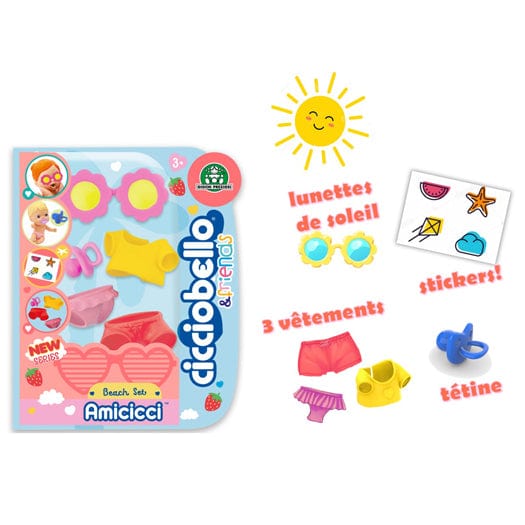 Bambole Amicicci set Vestitini e Accessori Cicciobello