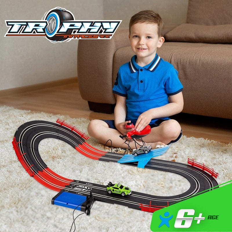 Giocattoli Pista Elettrica per Bambini, Circuito con Macchinine 2,50 metri 