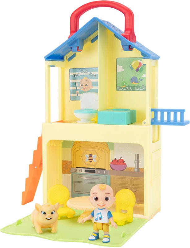 Personaggi Cartoni Cocomelon Casa Pop Up Playset