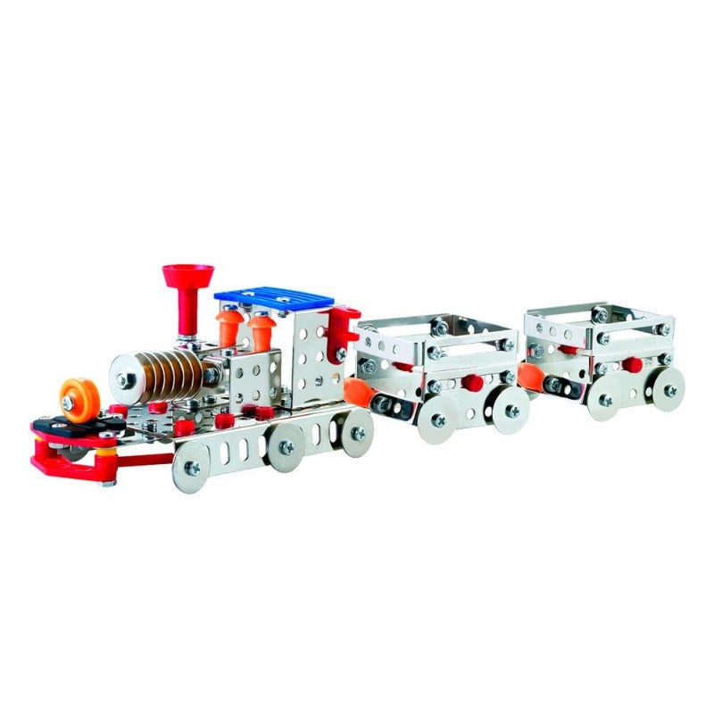 Costruzioni in Metallo Treno a Vapore da 239 pezzi - The Toys Store